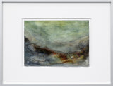 Underwater landscape (vision distorted from pressure depth)